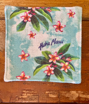 COASTERS - 100% ABSORBANT COTTON