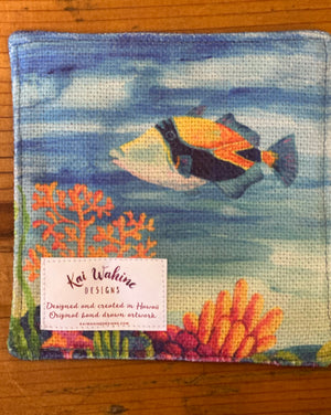 COASTERS - 100% ABSORBANT COTTON