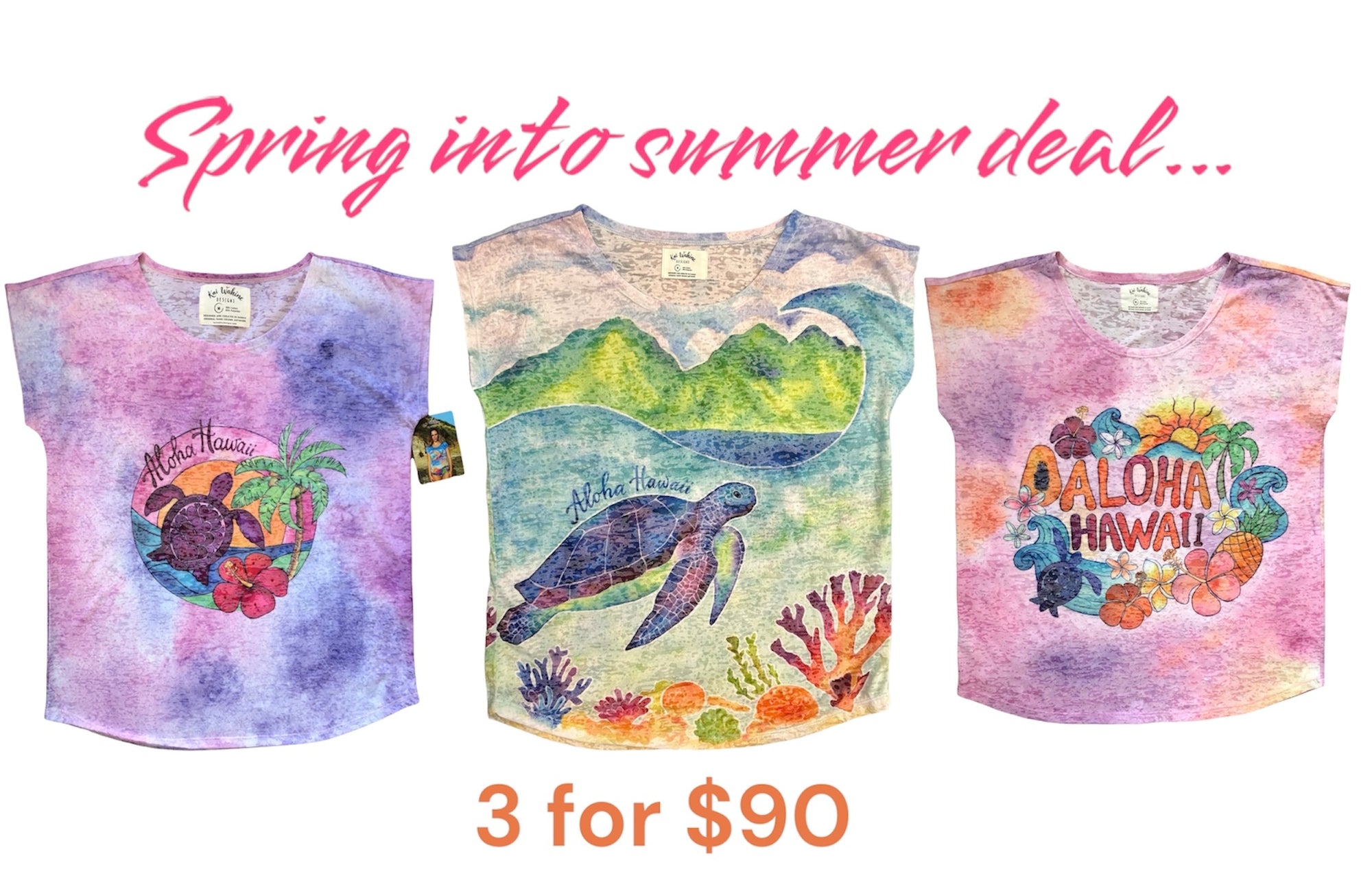 3 Pack Spring into Summer Special
