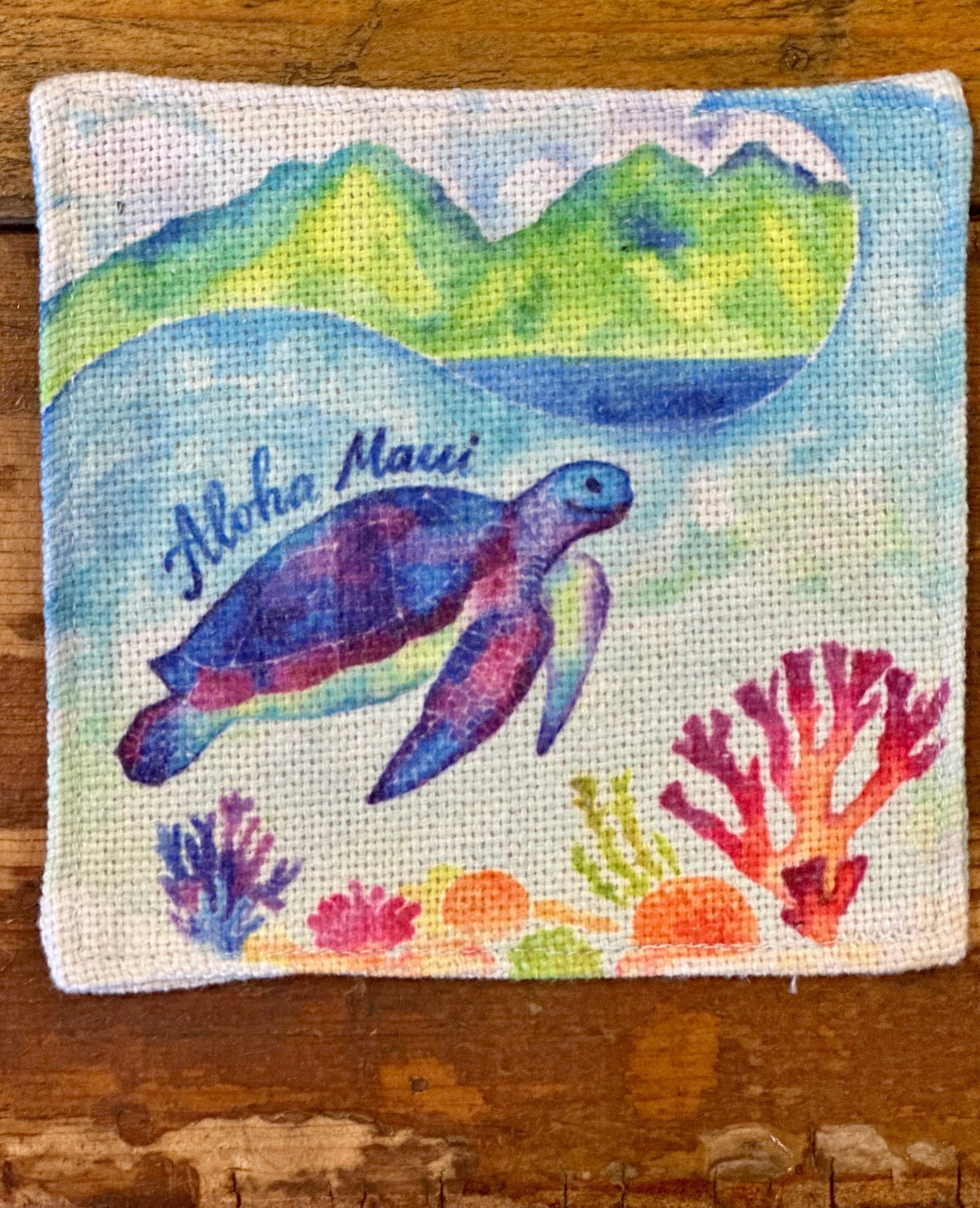 COASTERS - 100% ABSORBANT COTTON