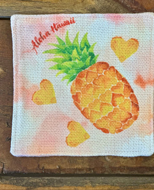 COASTERS - 100% ABSORBANT COTTON